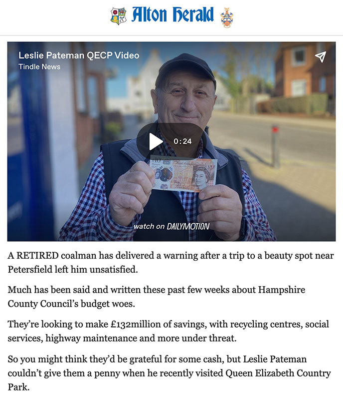 Retired Coalman Rightly Walks Away from “Cashless” Cafe! - Click here to view this entry