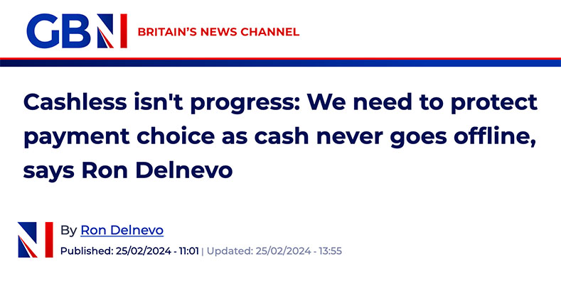 "Cashless" is NOT progress! - Click here to view this entry