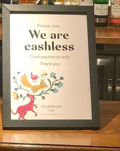 When Will PM Act to Stop “Cashless” Disgrace in British Restaurants and Shops? - Click here to view this entry