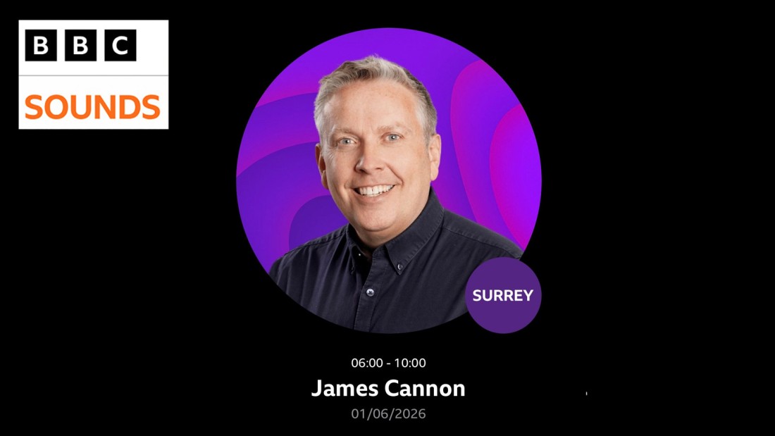  Ron Delnevo talks to James Cannon about bank branch closures on BBC Radio Surrey