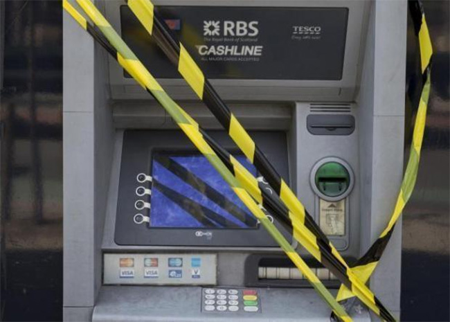 Increasingly inconvenient to access cash
