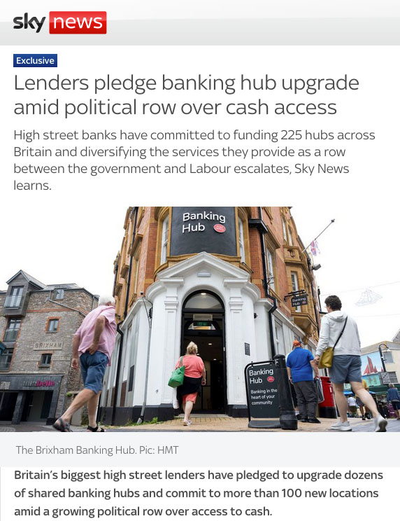Bank Hubs - Much Hype About Very Little? - Click here to view this entry