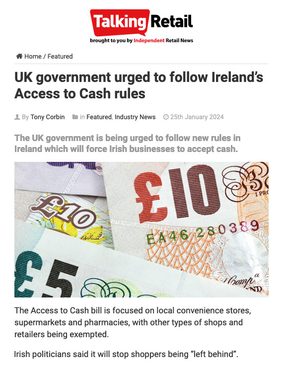 Beginning of the End for “Cashless” in the UK - Image 1