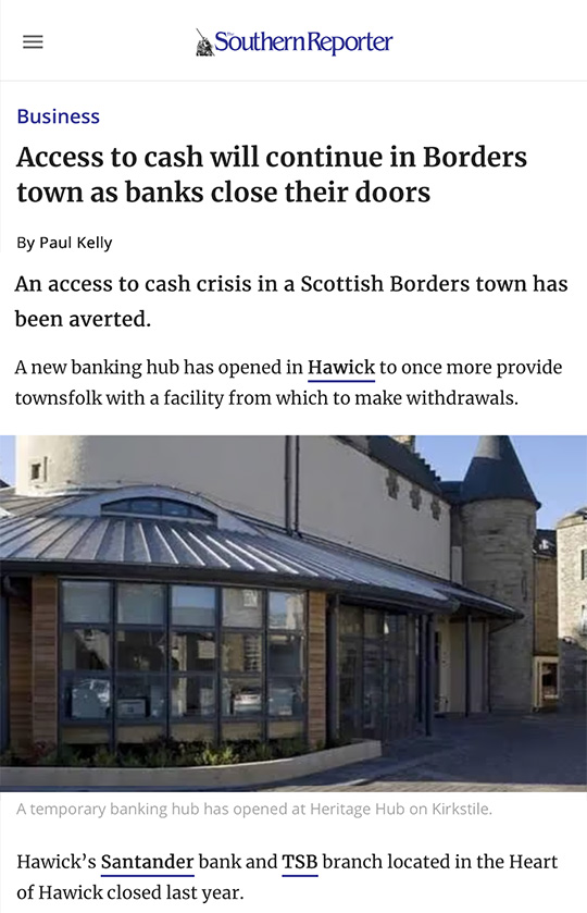 Hawick - Like  Thousands Of Other Communities - Deserves MUCH Better! 