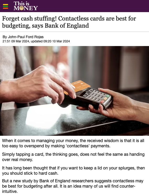 Bank of England Losing Contact with Reality - and the British Public? - Click here to view this entry