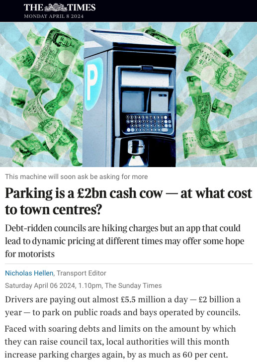 Universal “Cashless” UK Parking App to Allow the Imposition of a New Stealth Tax on Motorists? - Click here to view this entry
